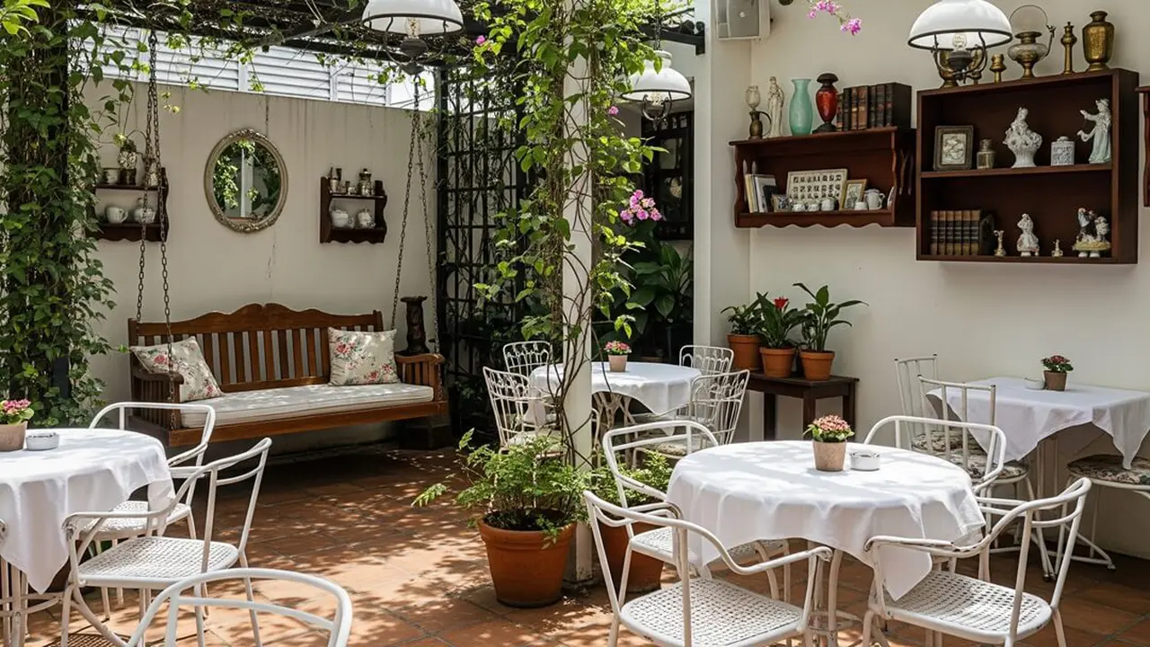 Desain Halaman Belakang Rumah Jadi Tempat Ngopi ala Cafe