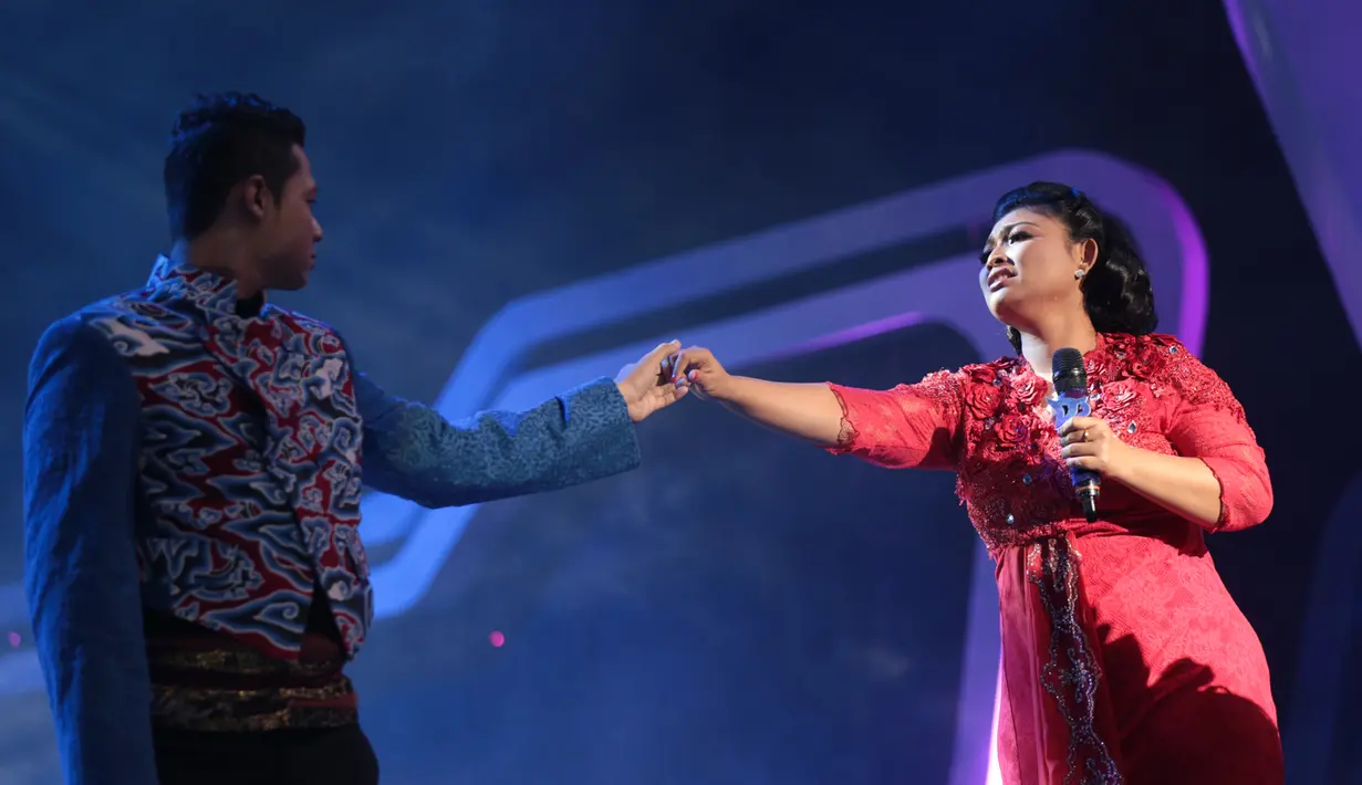 "Yang namanya rejeki sudah ada yang ngatur. Allah yang ngatur," ujar penyuka dangdut klasik ini. (Adrian Putra/Bintang.com)