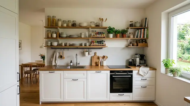 Desain Dapur Sederhana Rapi/AI Generated