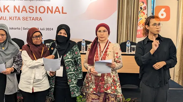 KND Peraturan Pemerintah Kian Harmonis dengan UU 8 Tahun 2016 tentang Penyandang Disabilitas (23/7/2024). Foto: Liputan6.com/Ade Nasihudin.