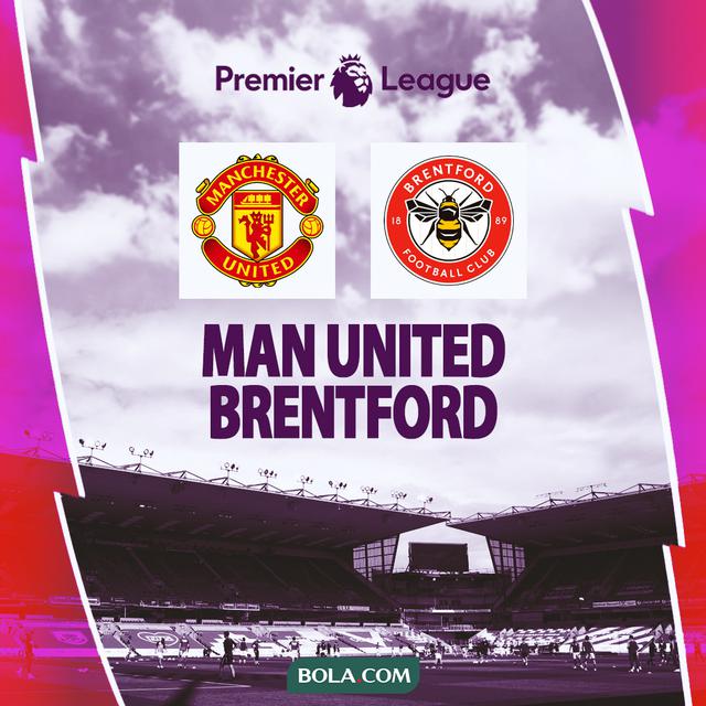 Liga Inggris - Manchester United vs Brentford