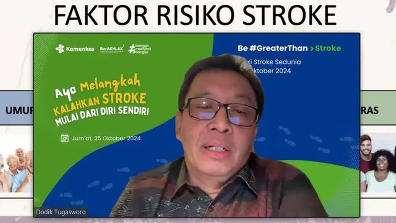 Peningkatan Kasus Stroke di Usia Muda, Dokter Jelaskan Penyebab dan Faktor Risikonya