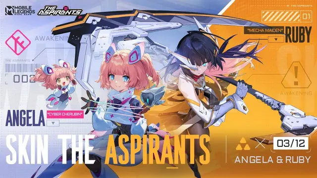 Skin anime The Aspirants di Mobile Legends