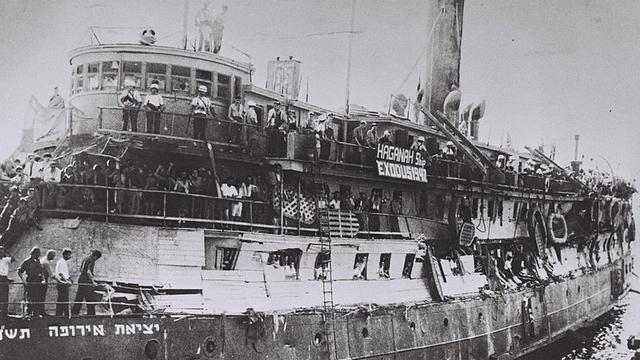 SS Exodus pada 1947 (Frank Scherschel / Wikimedia Commons)