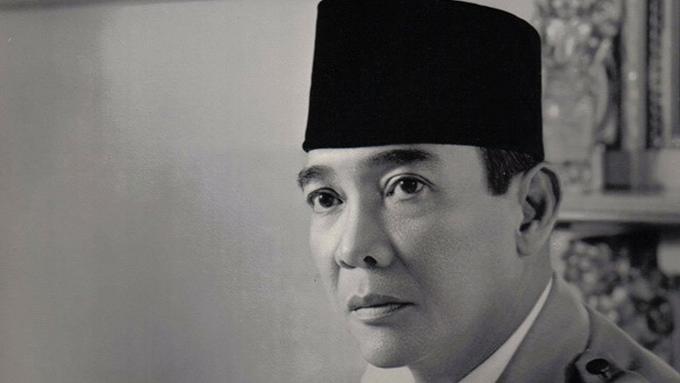 Gagahnya Soekarno Bapak Proklamator  Republik Indonesia 