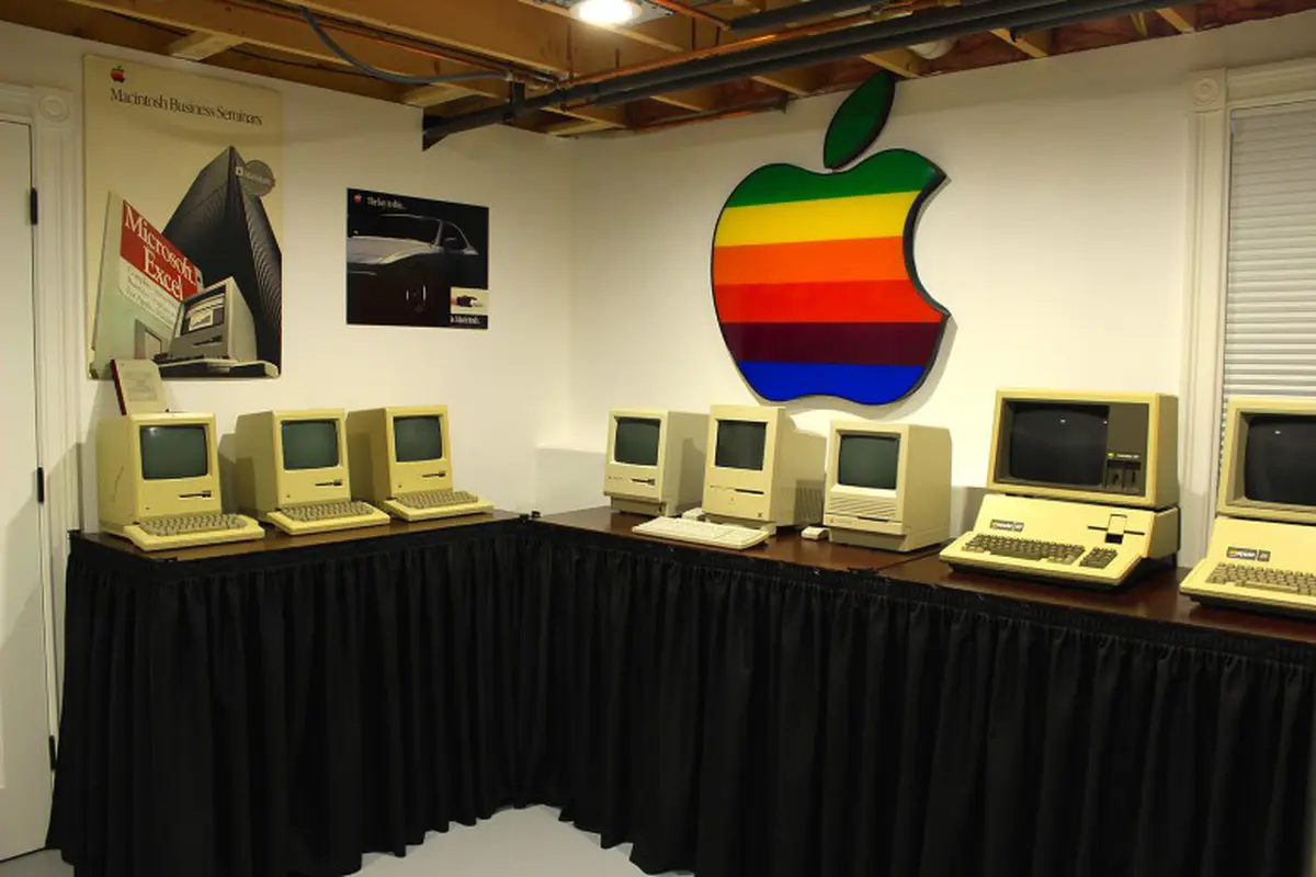 Koleksi komputer di Museum Apple 