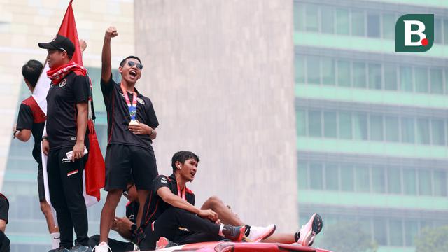 Parade Kemenangan Timnas Indonesia U-22