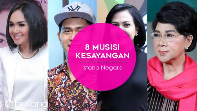 [Bintang] Infografis Penyanyi Istana Negara