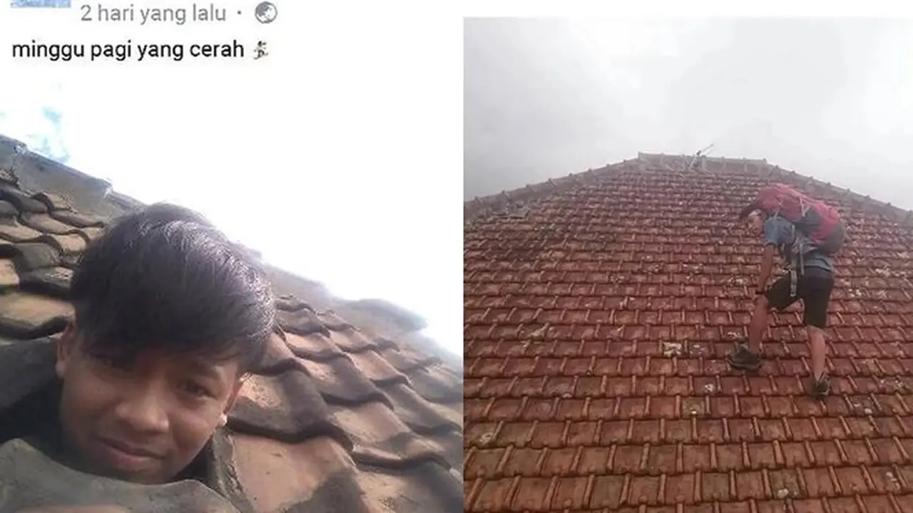 6 Tingkah Absurd Cowok di Atap Rumah Ini Bikin Garuk Kepala