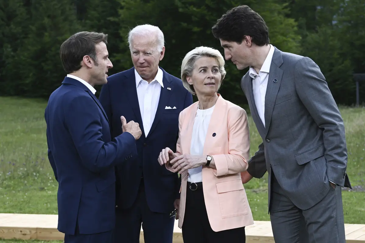 FOTO: Keakraban Para Pemimpin G7 dalam KTT di Jerman