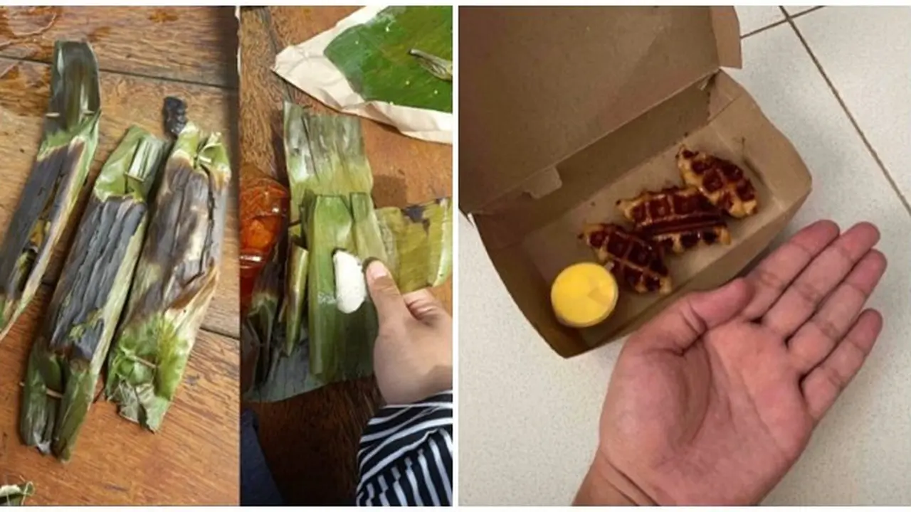 8 Potret Porsi Makanan saat Beli Online Ini Bikin Elus Dada