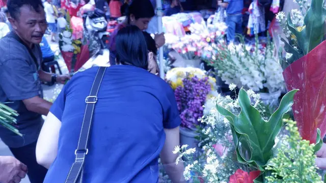 Pedagang Bunga Glodok
