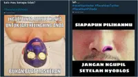 Meme Kocak Kalau Tinta Ungu Pilkada Kebablasan