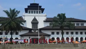 Gedung Sate, Kantor Pemerintahan Provinsi Jawa Bara (2024). (Dikdik Ripaldi/Liputan6.com)