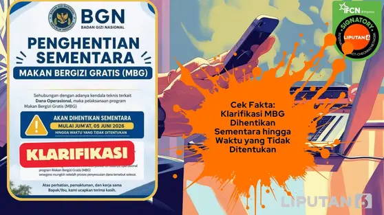 Ragam Hoaks Terkait MBG, Simak Daftarnya