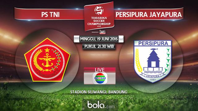 PS TNI Vs Persipura Jayapura (bola.com/Adreanus Titus)