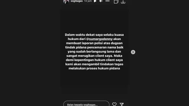 Kuasa Hüküm Denny Sumargo Akan Buat Laporan Atas Dugaan Tindak Pencemaran Nama Baik dalam Waktu Dekat
