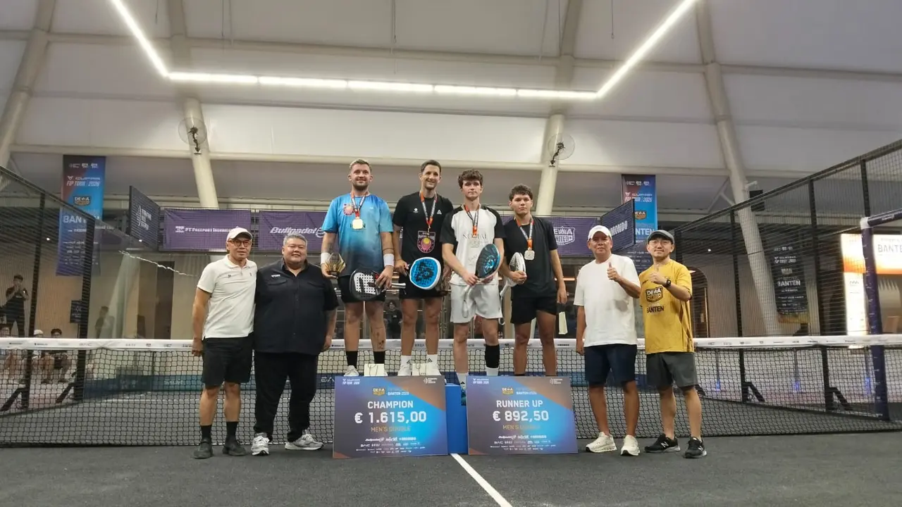Pasangan Spanyol juara ganda putra di FIP Bronze Series Banten 2026