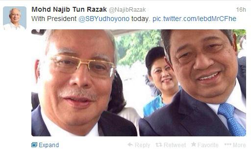 Foto: copyright Twitter/@NajibRazak