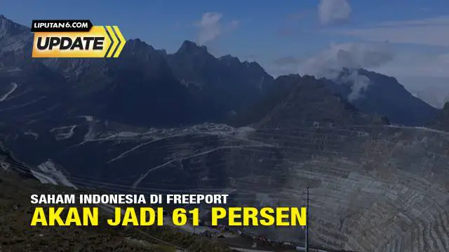 Saham pemerintah Indonesia di PT Freeport Indonesia (FI) bakal bertambah 10 persen pada beberapa bulan ke depan. Dengan demikian, total saham yang akan dimiliki pemerintah di PT Freeport Indonesia, yakni sebesar 61 persen.