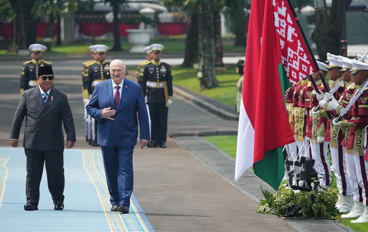 FOTO:Presiden  Prabowo Terima Kunjungan Presiden Belarus