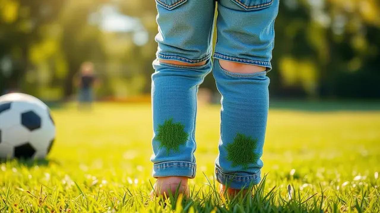 Tips Ampuh Hilangkan Noda Rumput Membandel dari Pakaian Anak, Begini Langkahnya