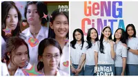 Potret Beda 6 Pemain Geng Cinta AADC Vs Rangga & Cinta. (Sumber: Instagram/filmranggacinta)