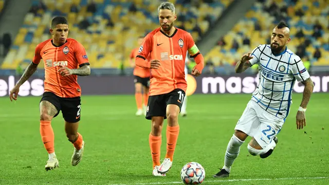 Inter Milan Gagal Raih Kemenangan di Kandang Shakhtar Donetsk