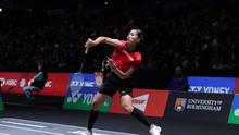 Tunggal putri Indonesia Putri Kusuma Wardani lolos ke perempat final All England 2026.Putri KW mengalahkan Kim Ga Eun dari Korea dengan dua game langsung 25-23 dan 21-15 di Utilita Arena Birmingham, Inggris, Kamis (5/3). (foto: PBSI)