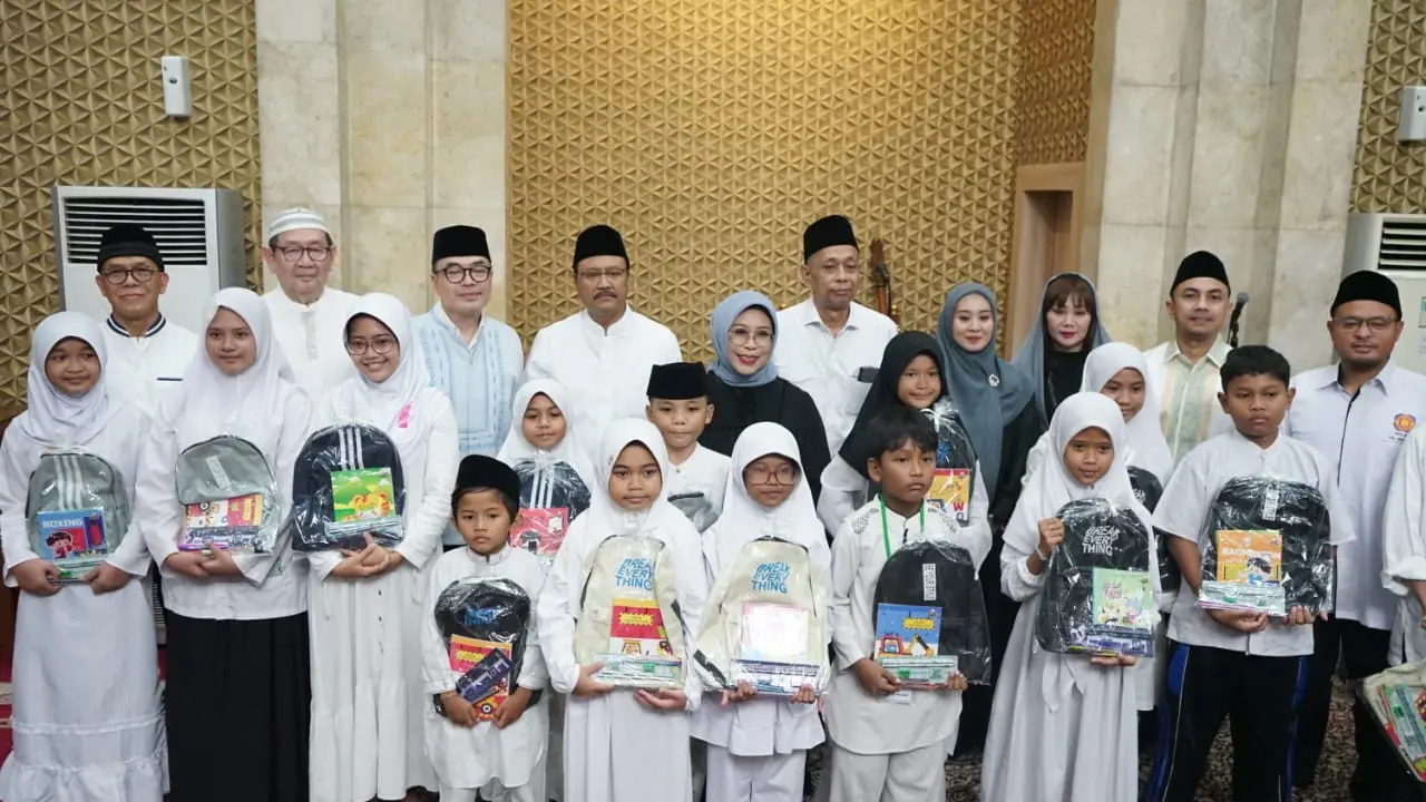Forum Corporate Social Responsibility (CSR) Indonesia bekerja sama dengan Kementerian Sosial (Kemensos) menggelar aksi sosial berupa santunan kepada 1.000 anak yatim (Istimewa)
