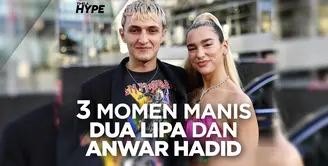 Dua Lipa dan Anwar Hadid Pamer Kemesraan