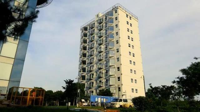 Viral Apartemen 10 Lantai Dibangun Hanya Dalam 29 Jam, Bikin Takjub