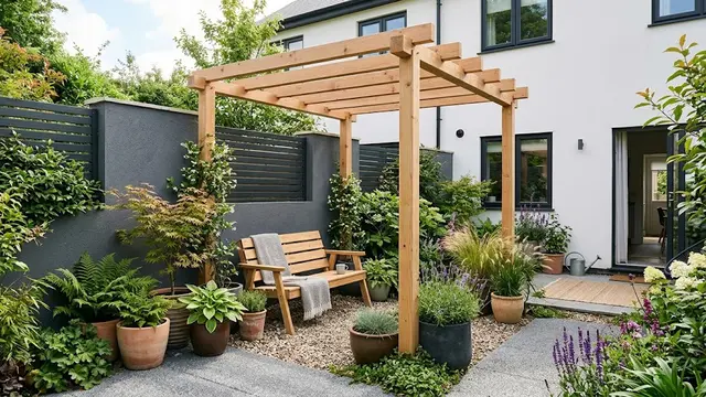 Pergola Kayu