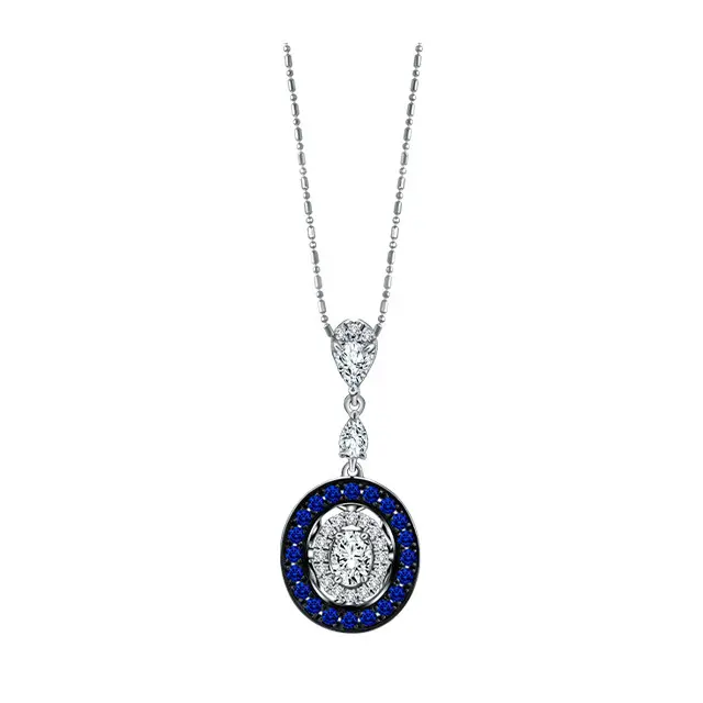 Perhiasan kalung Azure Collection