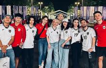 Lagi Ditinggal Dinas Suami, 6 Potret Febby Rastanty Asik Nonton Timnas Indonesia di GBK Bareng Teman-Teman