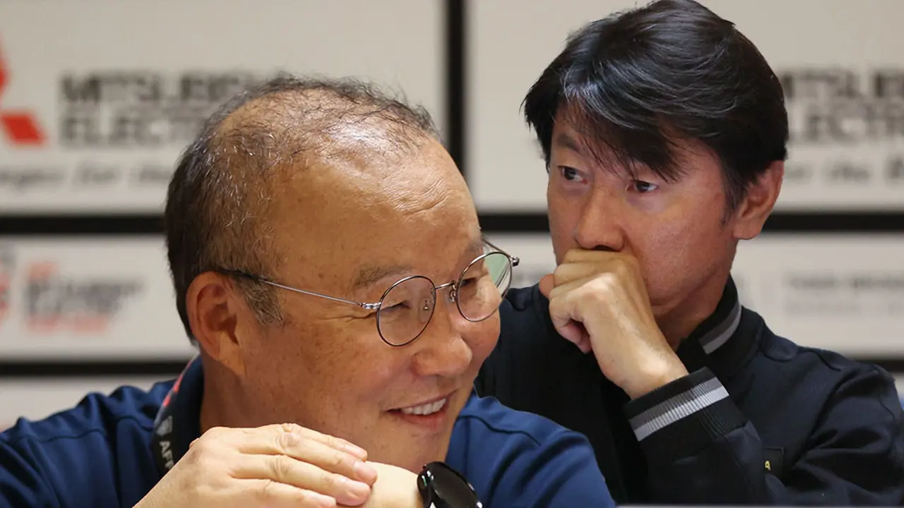 Park Hang-seo dan Shin Tae-yong.