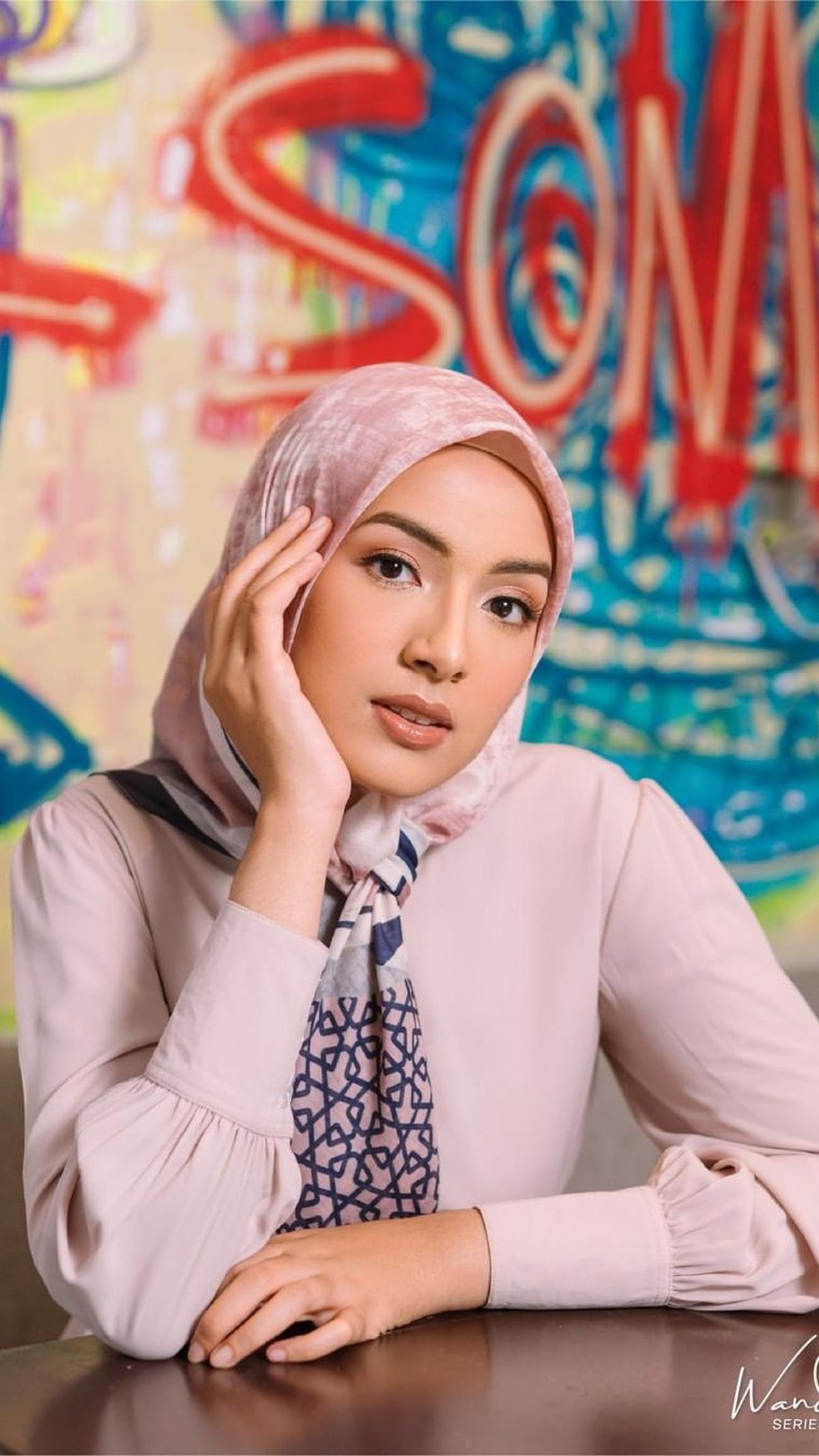 5. Jilbab Segi Empat Scarf Motif Premium Obelia DP<br>