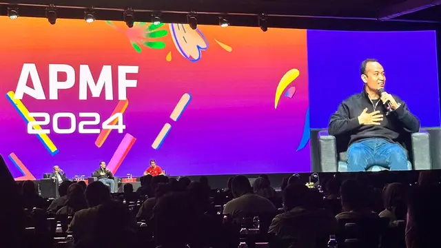 Dirut IBL Junas saat tampil di APMF 2024