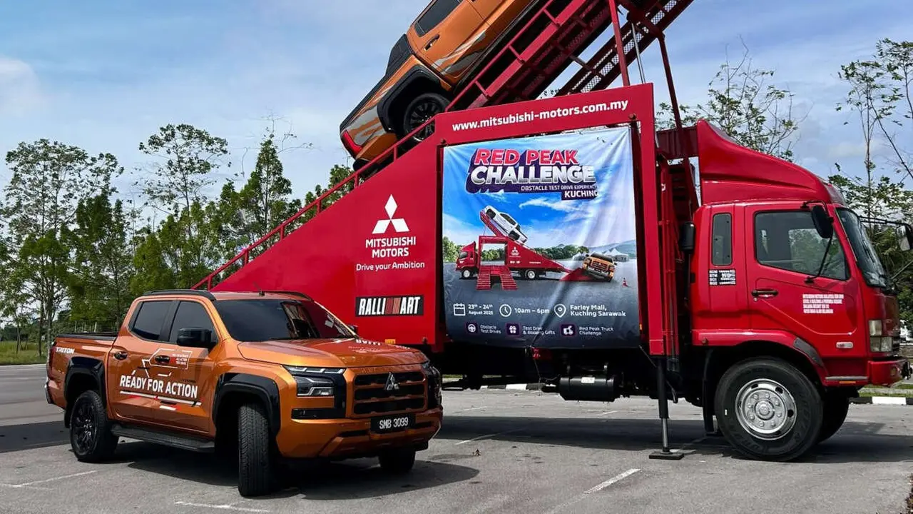 Mitsubishi Red Peak Challenge (Paultan.org)