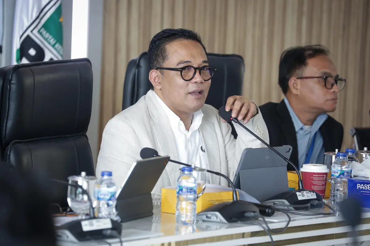 Wakil Ketua Badan Legislasi (Baleg) DPR RI Ahmad Iman Sukri dalam Diskusi Publik Fraksi PKB DPR RI di Gedung Nusantara I, Kamis (25/9/2025) (Istimewa)