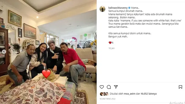 Kalina Ocktaranny - Azka Corbuzier (Foto: Instagram/@kalinaocktaranny)