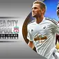 Swansea City vs Liverpool (Liputan6.com/Ari Wicaksono)