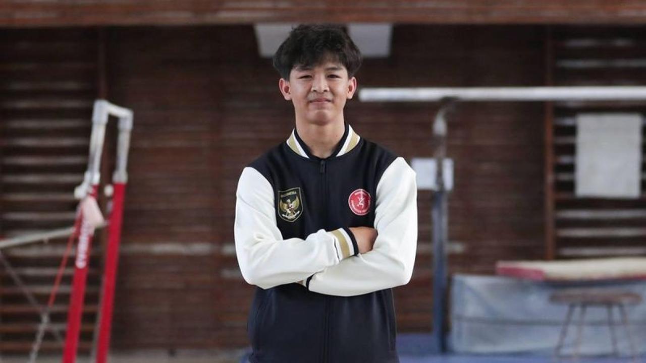 Meski Hati Terluka, Gimnastik Indonesia Berduka Tetap Berjuang di Hungaria: Kisah Naufal Takdir Al Bari
