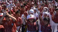 Ribuan Siswa SD Ikuti Edukasi Pentingnya Minum Susu Setiap Hari