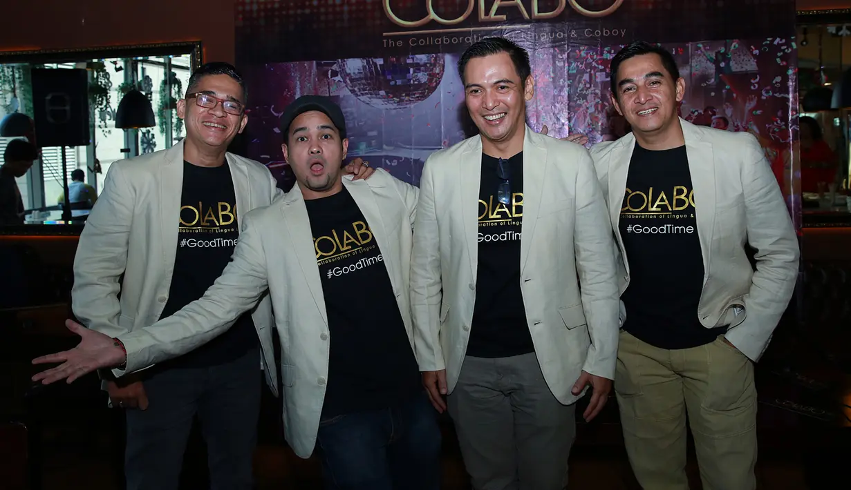 Ide kolaborasi itu tercetus saat ada stasiun televisi yang mengumpulkan grup vokal era 90-an. Demi meramaikan industri musik yang di rasa sedang kebingungan, akhirnya mereka sepakat kolaborasi. (Deki Prayoga/Bintang.com)