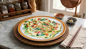 Resep Telur Dadar Daun Jeruk dan Cabai, Gurih, Harum, dan Pedas