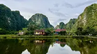 Pemandangan Rammang Rammang di Makassar, Sulawesi Selatan yang berstatus Geopark UNESCO. (Dok: Liputan6.com/dyah)