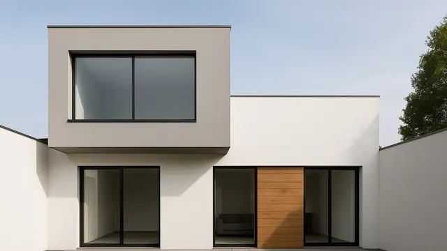 Contoh Rumah Tingkat Belakang