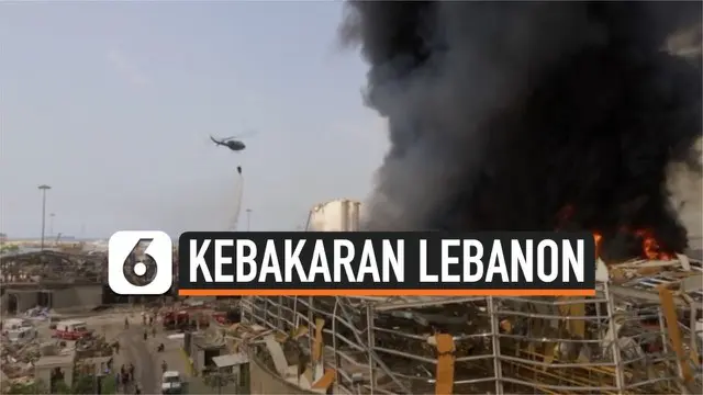 Pelabuhan Beirut Lebanon dilanda kebakaran besar hari Kamis (10/9) sore. Di lokasi yang sama sempat terjadi 2 ledakan dahsyat awal agustus silam, yang menewaskan sekitar 200 warga setempat.