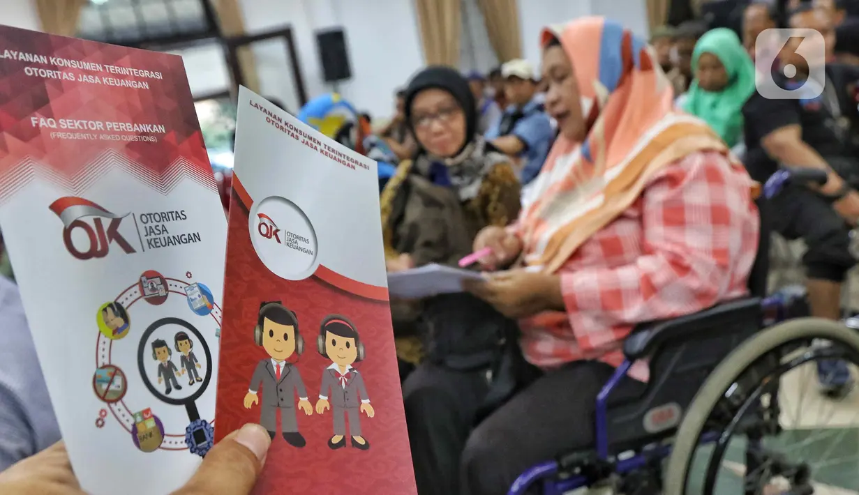 Serta mendorong pelaku jasa keuangan memperluas akses disabilitas agar bisa mengakses tabungan, kredit, asuransi dan dapat mengelola akses keuangan degan baik. (Liputan6.com/Angga Yuniar)